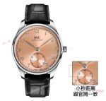 Swiss Replica IWC Portuguese 82200 Automatic Copper Dial Steel Watch